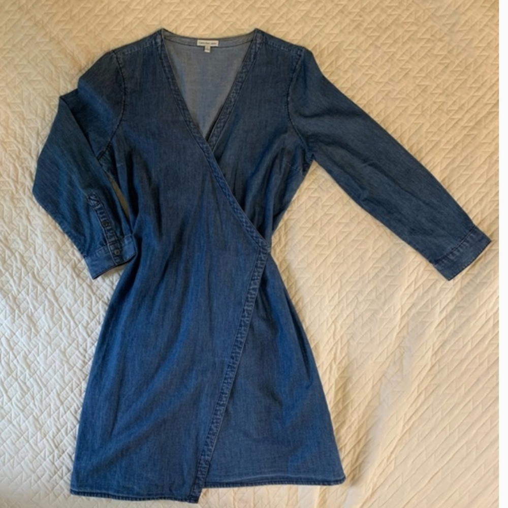 Calvin klein wrap dress